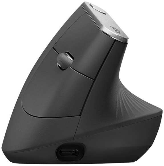 Мышь Wireless Logitech MX Vertical 910-005448 черная, 4000dpi, USB2.0, 4but 969030036