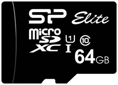 Карта памяти 64GB Silicon Power SP064GBSTXBU1V10 microSDXC Class10 w/o adapter 969030604
