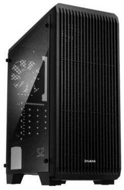 Корпус ATX Zalman S2 черный, без БП, с окном, 2xUSB 2.0, USB 3.0, Audio 969031447