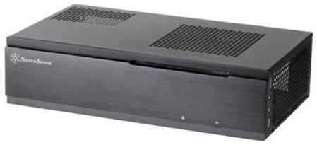 Корпус mini-ITX SilverStone SST-ML06B , без БП, 2хUSB 3.0, Audio