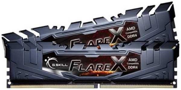 Модуль памяти DDR4 16GB (2*8GB) G.Skill F4-3200C16D-16GFX Flare X PC4-25600 3200MHz CL16 XMP 1.35V 969034022