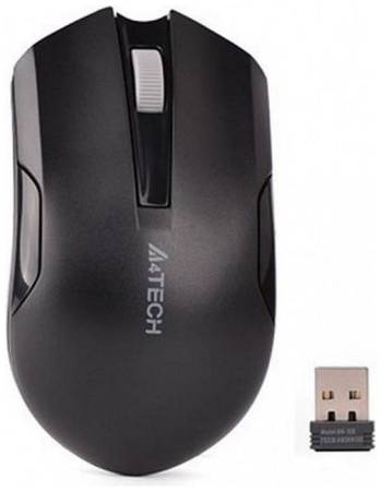 Мышь Wireless A4Tech G3-200NS черный, 1000dpi, USB 969034188