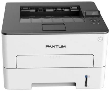 Принтер монохромный Pantum P3300DW А4, 33 стр/мин, 1200 X 1200 dpi, 256Мб RAM, PCL/PS, дуплекс, лоток 250 л, USB/WiFi, стартовый комплект