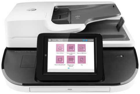 Документ-сканер HP Digital Sender Flow 8500 fn2 L2762A A4, 600x600 dpi, 24 bit, USB, ADF 200 sheets, 120ppm A4, Duplex