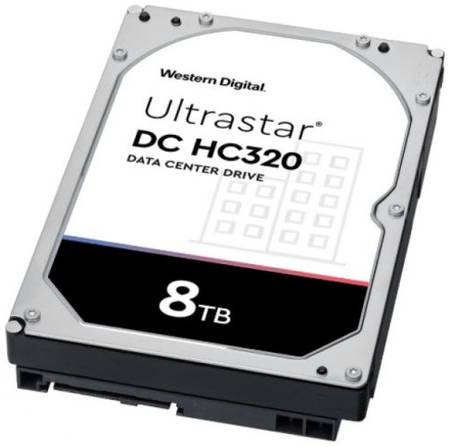 Жесткий диск 8TB SAS 12Gb/s Western Digital 0B36400 Ultrastar DC HC320 3.5″ 7200rpm 256MB (0B36400/0B36453) 969051840