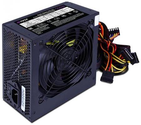 Блок питания ATX HIPER HPA-550 550W, Active PFC, 80Plus, 120mm fan, черный, BOX 969055245