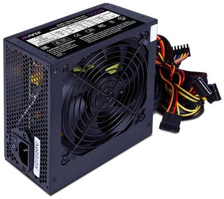 Блок питания ATX HIPER HPB-650 650W, Active PFC, 80Plus BRONZE, 140mm fan, BOX