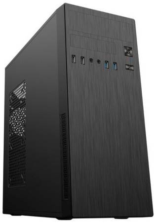 Корпус ATX Powerman DA812BK 6131895 черный, 500W, USB3.0x2, USB2.0x2, audio 969056478