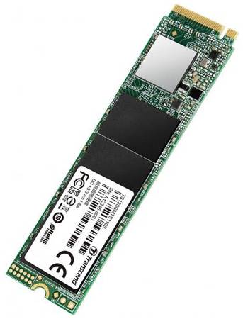 Накопитель SSD M.2 2280 Transcend TS128GMTE110S 110S 128GB TLC 3D NAND PCIe Gen3x4 NVMe 1700/1500MB/s 160K/140K IOPS MTBF 1M RTL