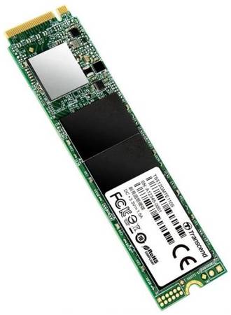 Накопитель SSD M.2 2280 Transcend TS512GMTE110S MTE110 512GB NVMe PCIe Gen3 x4 3D NAND TLC 1700/1500MB/s IOPS 160K/140K MTBF 1M RTL 969073149