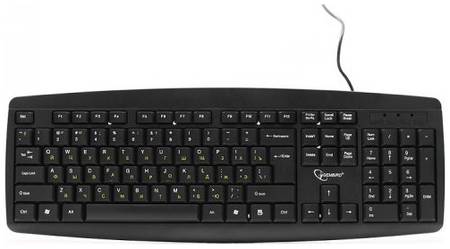 Клавиатура Gembird KB-8351U черная, USB, 104 кнопки 969077007