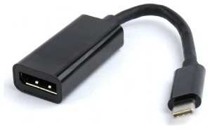 Адаптер Cablexpert A-CM-DPF-01 , USB Type-C/DisplayPort, 15см, пакет 969078823