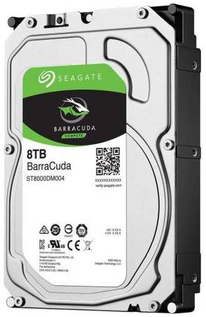 Жесткий диск 8TB SATA 6Gb/s Seagate ST8000DM004 3.5″ Barracuda 5400rpm 256MB NCQ Bulk 969078962