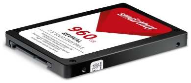 Накопитель SSD 2.5'' SmartBuy SB960GB-RVVL3-25SAT3 Revival 3 960GB TLC Phison PS3111 3D 550/460MB/s SATA 81K IOPS 6Gb/s MTBF 1.8M 7mm RTL 969080547