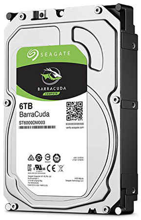 Жесткий диск 6TB SATA 6Gb/s Seagate ST6000DM003 3.5″ Barracuda 5400rpm 256MB NCQ Bulk 969084577