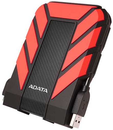 Внешний диск HDD 2.5'' ADATA AHD710P-1TU31-CRD 1TB HD710 Pro USB 3.2 красный 969086267