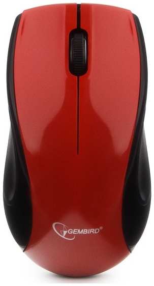 Мышь Wireless Gembird MUSW-320 красная, 1000dpi, 3 кнопки 969086532