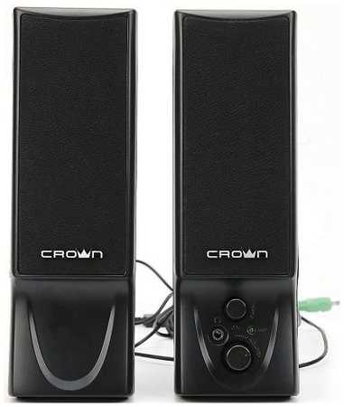 Компьютерная акустика 2.0 Crown CMS-602 6W, USB, кабель 1м, аудио-кабеля и питания 2м 969089227