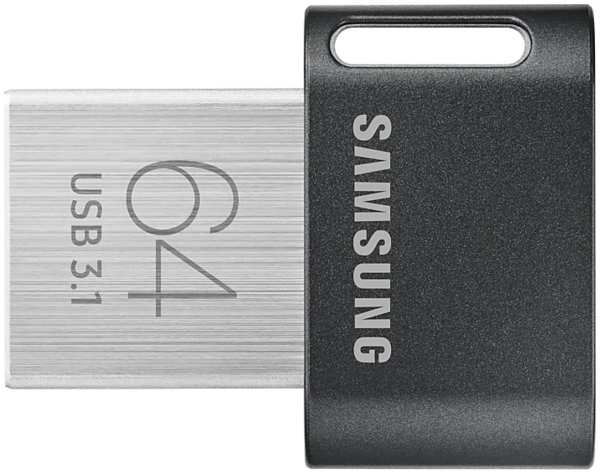 Накопитель USB 3.1 64GB Samsung MUF-64AB/APC Fit Plus серебристый 969091980