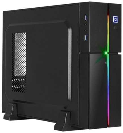 Корпус mATX AeroCool Playa Slim 4718009152175 Slim Tower, без БП SFX, 2x USB 3.0