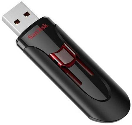 Накопитель USB 3.0 64GB SanDisk Cruzer Glide SDCZ600-064G-G35 черный 969104346