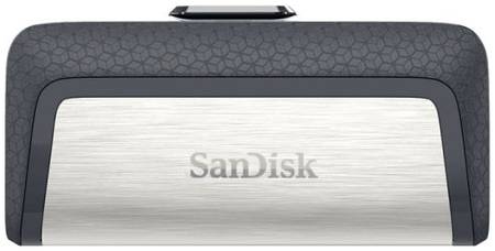 Накопитель USB 3.1 128GB SanDisk Ultra Dual SDDDC2-128G-G46 USB Type-C серый 969104385