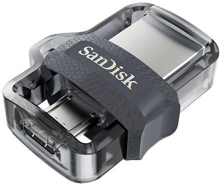 Накопитель USB 3.0 128GB SanDisk Ultra Dual SDDD3-128G-G46