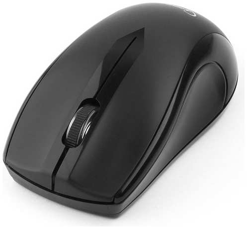 Мышь Wireless Gembird MUSW-320 черная, 1000 dpi, 2кнопки+колесо/кнопка 969107377