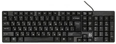 Клавиатура Defender Accent SB-720 45720 черная, USB 969119126