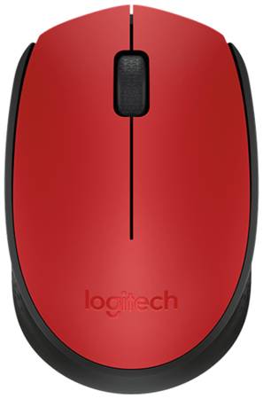 Мышь Wireless Logitech M171 910-004641 red-black, USB, 1000dpi 969125548