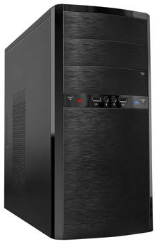 Корпус mATX Powerman ES722BK USB2.0 400W 6111491 Mini Tower черный 969131369