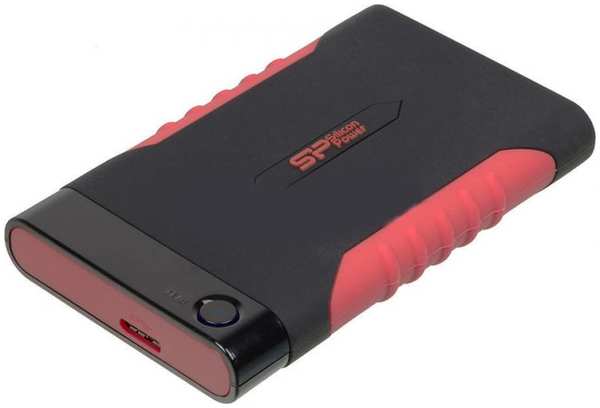 Внешний диск HDD 2.5'' Silicon Power SP020TBPHDA15S3L 2TB Armor A15 USB 3.1 черный/красный 969131647