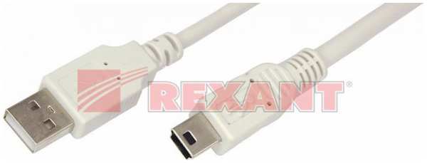 Кабель Rexant 18-1136 mini USB (male) - USB-A (male) 3M 969132088