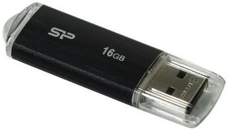 Накопитель USB 2.0 16GB Silicon Power Ultima U02 SP016GBUF2U02V1K черный 969132610