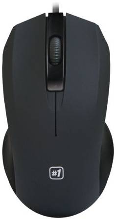Мышь Defender MM-310 52310 черная, 1000dpi, 3 кнопки 969132899