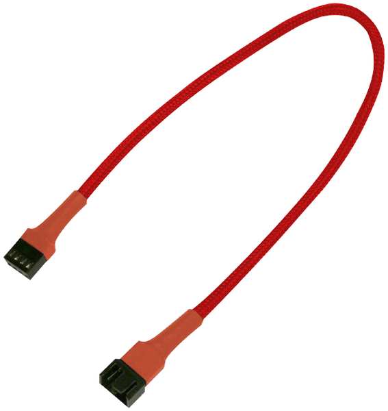 Удлинитель Nanoxia NXPWV30R 4-pin PWM, 30см, красный 969132949