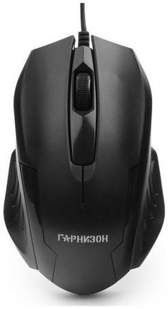 Мышь Garnizon GM-110 черная, USB, чип-Х, 800dpi, 2 кнопки+колесо/кнопка 969133049