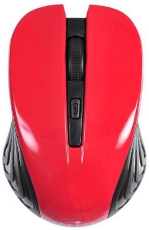 Мышь Wireless Oklick 545MW черная/красная, 1600dpi, USB, 4 кнопки 969138101