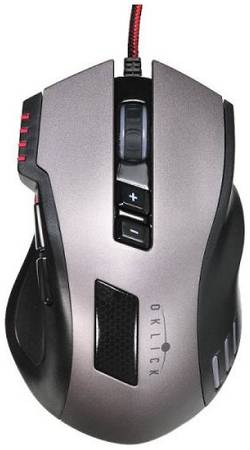 Мышь Oklick 805G V2 BEOWULF черная, 3200dpi, USB, 8 кнопок 969138199