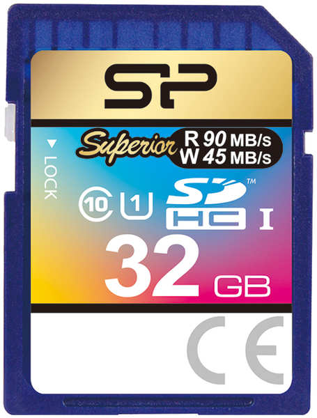 Карта памяти 32GB Silicon Power SP032GBSDHCU3V10 Superior SDHC Class 10 UHS-I U3 969140527