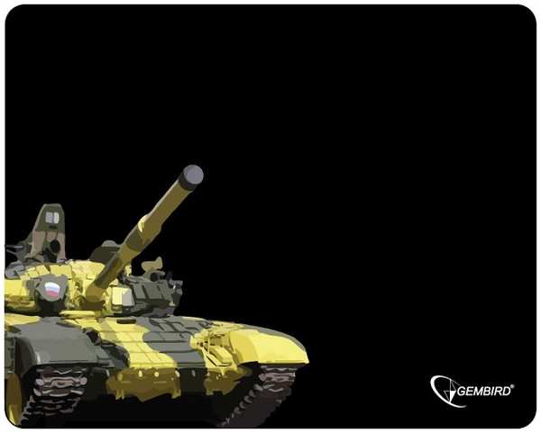 Коврик для мыши Gembird MP-GAME10 танк, размеры 250*200*3мм 969148479