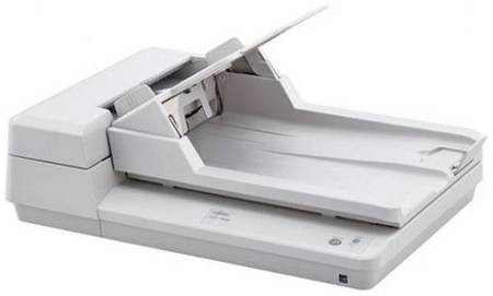 Сканер Fujitsu SP-1425 PA03753-B001 25 стр./мин, ADF 50 + Flatbed, нагрузка 1500 стр./день, двухсторонний