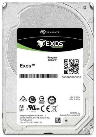Жесткий диск 1.2TB SAS 12Gb/s Seagate ST1200MM0129 2.5″ Exos 10E2400 10000rpm 256MB 512e/4K Bulk 969153930