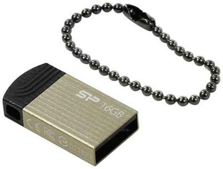 Накопитель USB 2.0 16GB Silicon Power Touch T20 SP016GBUF2T20V1C серебристый 969160840
