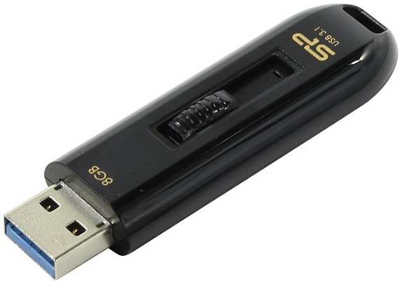 Накопитель USB 3.1 8GB Silicon Power Blaze B21 SP008GBUF3B21V1K черный 969161387