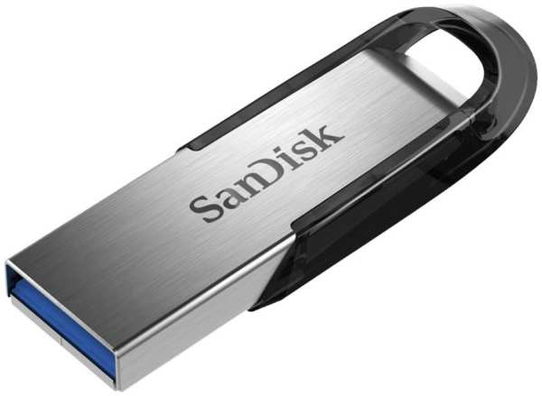 Накопитель USB 3.0 16GB SanDisk Ultra Flair SDCZ73-016G-G46 черный/серебристый 969163024