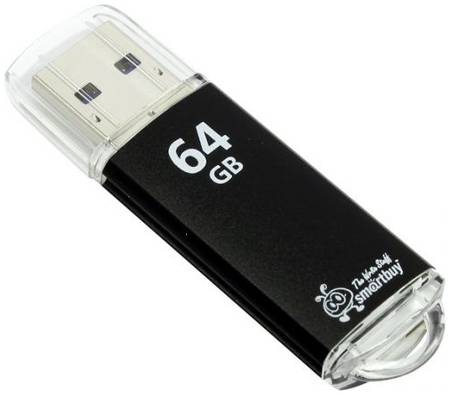 Накопитель USB 3.0 64GB SmartBuy SB64GBVC-K3 V-Cut черный 969166304