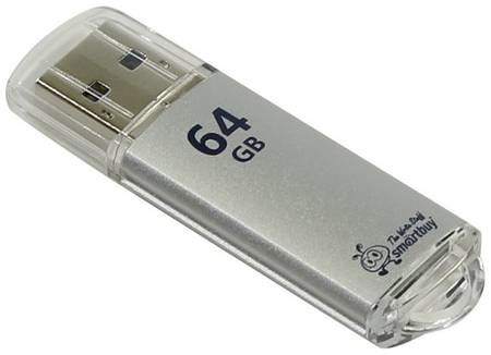Накопитель USB 3.0 64GB SmartBuy SB64GBVC-S3 V-Cut серебристый 969166308