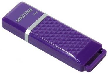 Накопитель USB 2.0 16GB SmartBuy SB16GBQZ-V Quartz фиолетовый 969166366