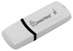 Накопитель USB 2.0 16GB SmartBuy SB16GBPN-W Paean